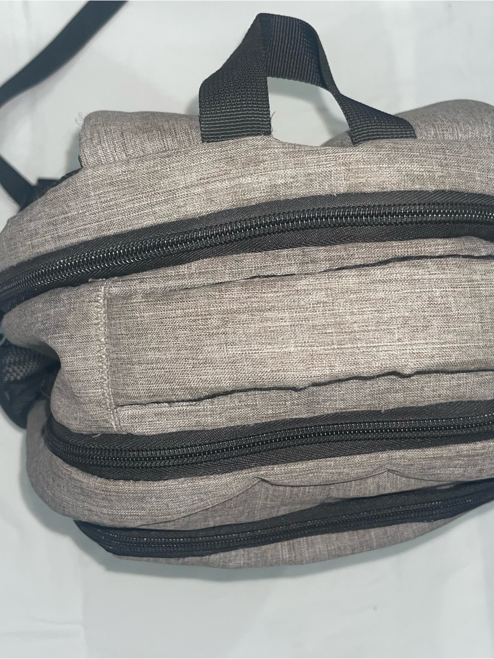 Matein Gray & Black Backpack - Picture 7 of 14